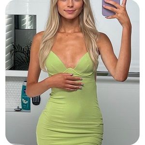 White fox boutique mini dress